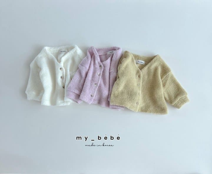 My Bebe - Korean Baby Fashion - #babyboutique - Winter Soft Cardigan - 2