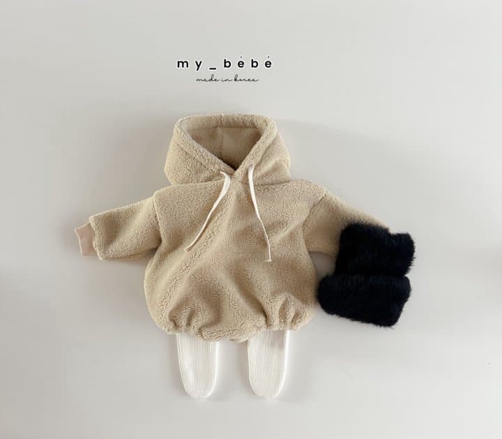 My Bebe - Korean Baby Fashion - #babyboutiqueclothing - Reversible Hooded Suit - 6