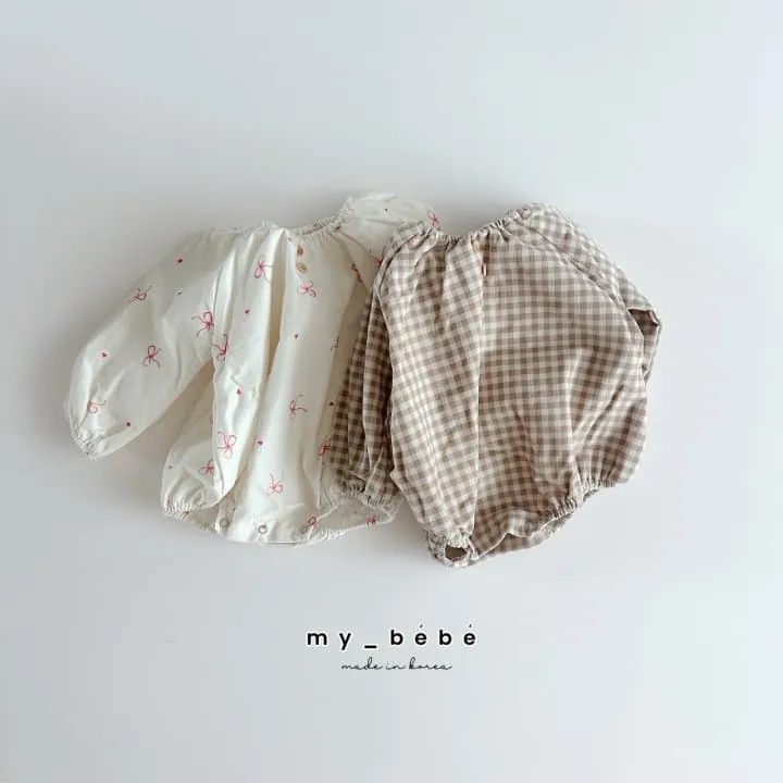 My Bebe - Korean Baby Fashion - #babyboutiqueclothing - Stick Corduroy Suit - 2