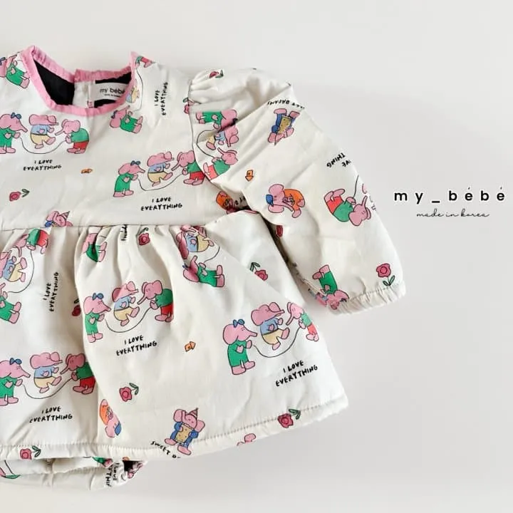 My Bebe - Korean Baby Fashion - #babyclothing - Petite Dress Suit - 8