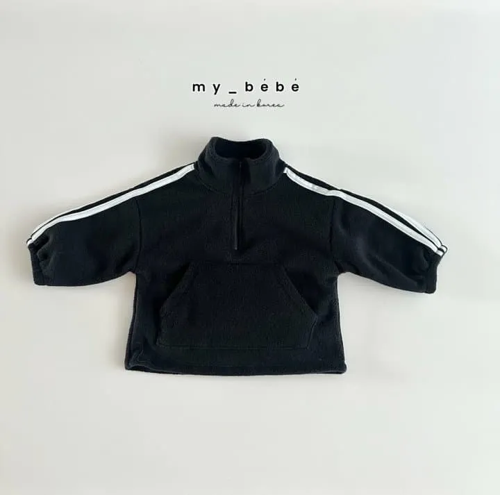 My Bebe - Korean Baby Fashion - #babyclothing - Tape Anorak - 9