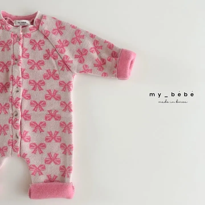 My Bebe - Korean Baby Fashion - #babyfashion - Fleece Lovely Suit - 10