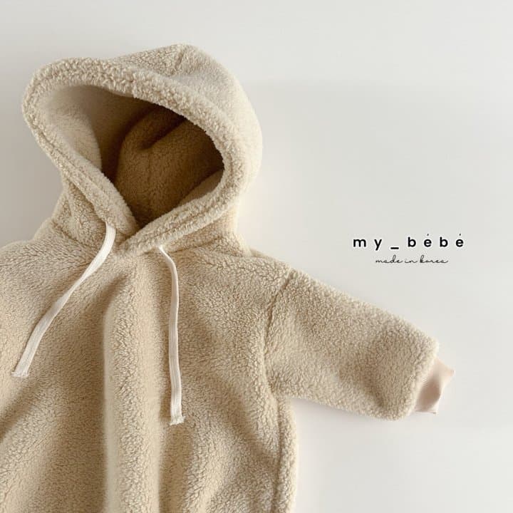 My Bebe - Korean Baby Fashion - #babyfashion - Reversible Hooded Suit - 8