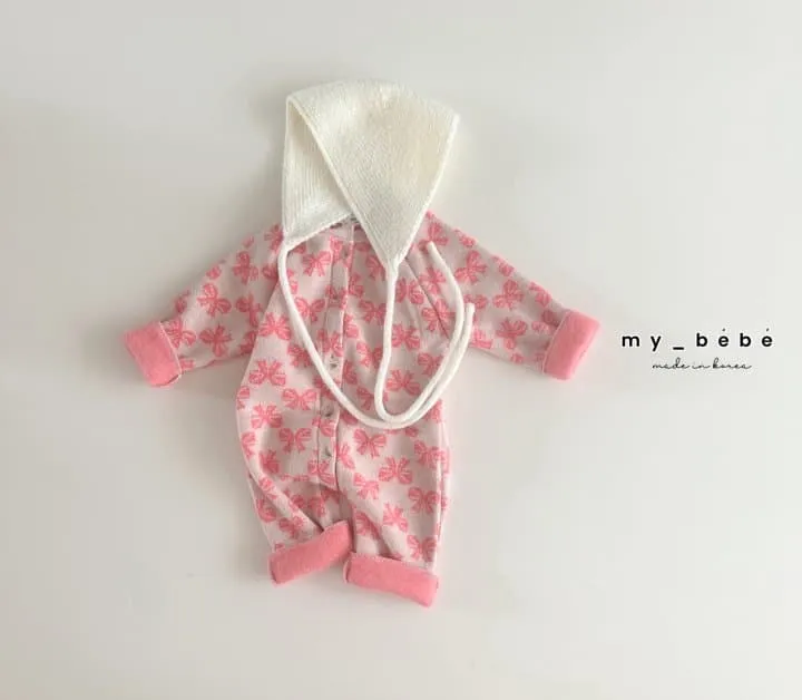 My Bebe - Korean Baby Fashion - #babyfever - Fleece Lovely Suit - 11