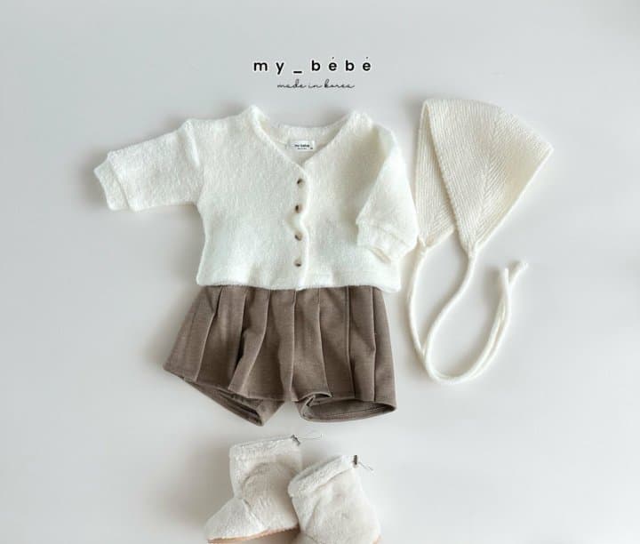 My Bebe - Korean Baby Fashion - #babyfever - Winter Soft Cardigan - 6