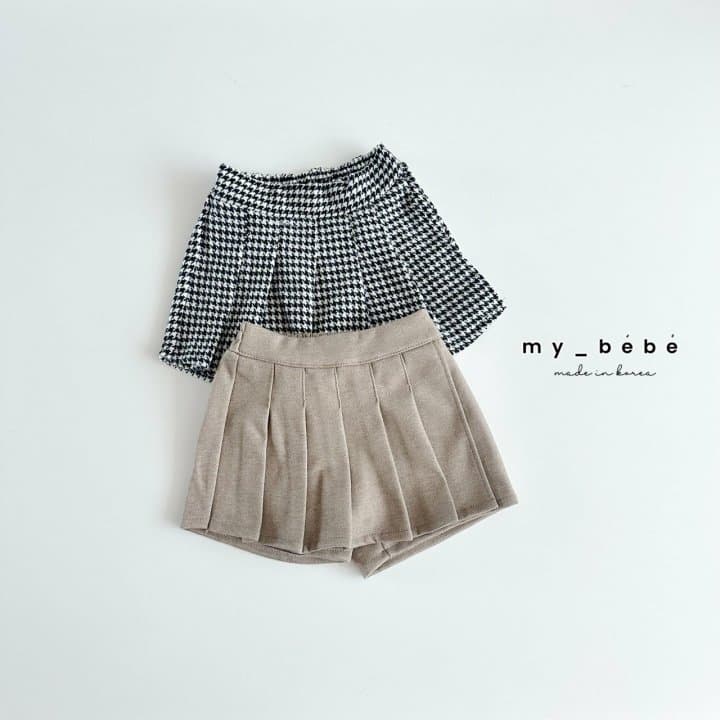 My Bebe - Korean Baby Fashion - #babygirlfashion - Vivian Skirt Pants - 2