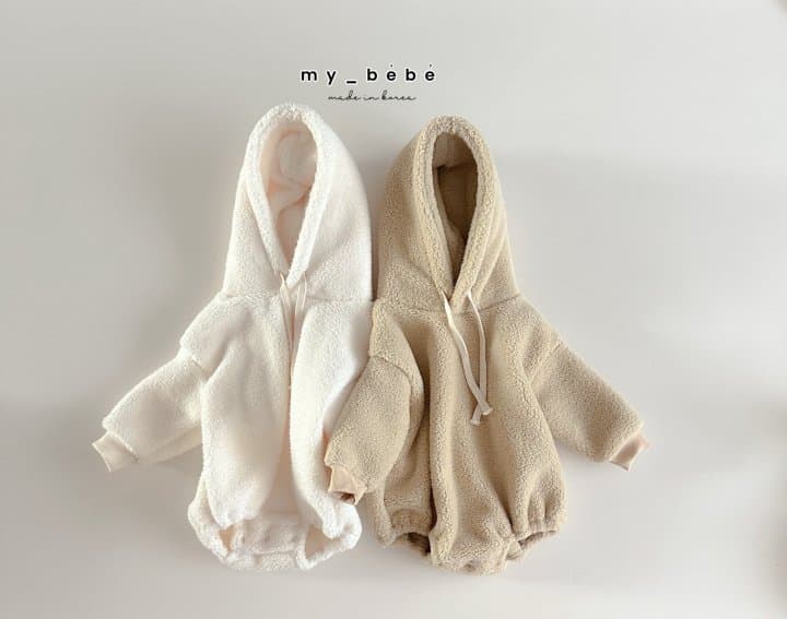 My Bebe - Korean Baby Fashion - #babylifestyle - Reversible Hooded Suit - 11