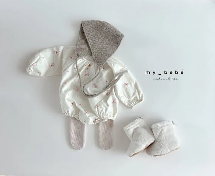 My Bebe - Korean Baby Fashion - #babylifestyle - Stick Corduroy Suit - 7