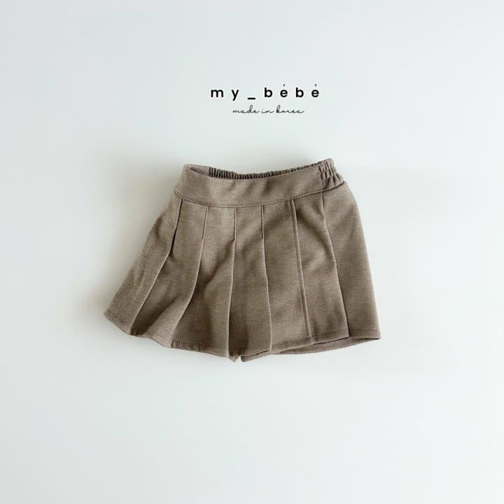 My Bebe - Korean Baby Fashion - #babylifestyle - Vivian Skirt Pants - 3