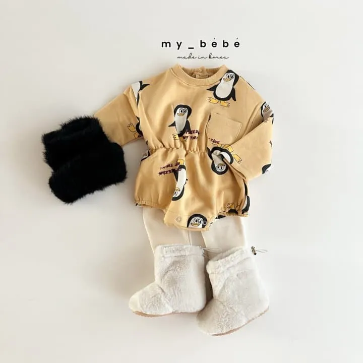 My Bebe - Korean Baby Fashion - #babyoninstagram - Animal Banding Suit - 11