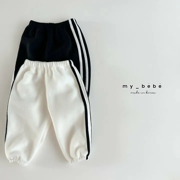 My Bebe - Korean Baby Fashion - #babyoutfit - Tape Pants - 3