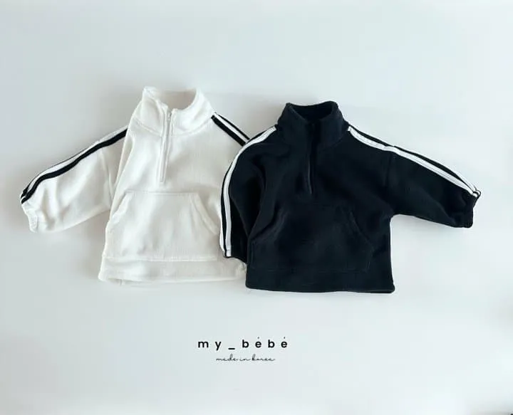 My Bebe - Korean Baby Fashion - #babyoutfit - Tape Anorak - 2