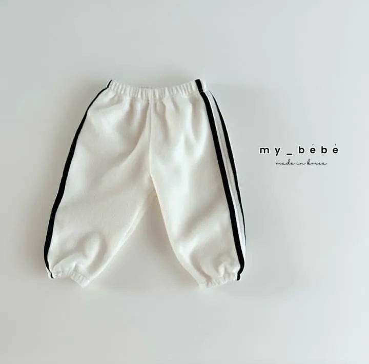 My Bebe - Korean Baby Fashion - #babyoutfit - Tape Pants - 4