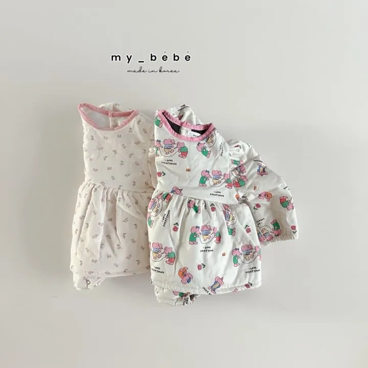 My Bebe - Korean Baby Fashion - #onlinebabyboutique - Petite Dress Suit - 3