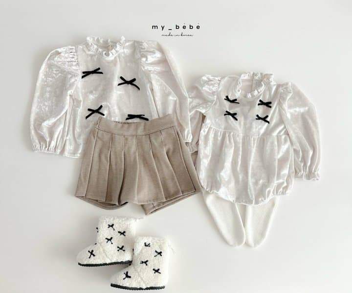 My Bebe - Korean Baby Fashion - #onlinebabyboutique - Vivian Skirt Pants - 9