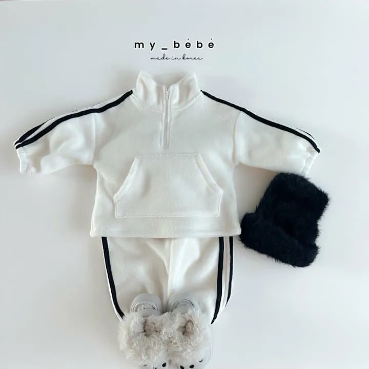 My Bebe - Korean Baby Fashion - #onlinebabyboutique - Tape Pants - 5