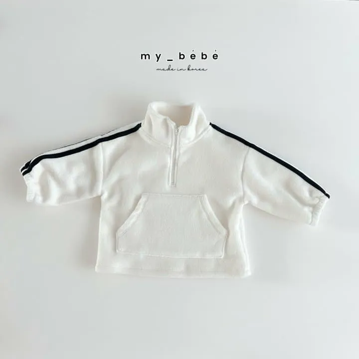 My Bebe - Korean Baby Fashion - #babywear - Tape Anorak - 4