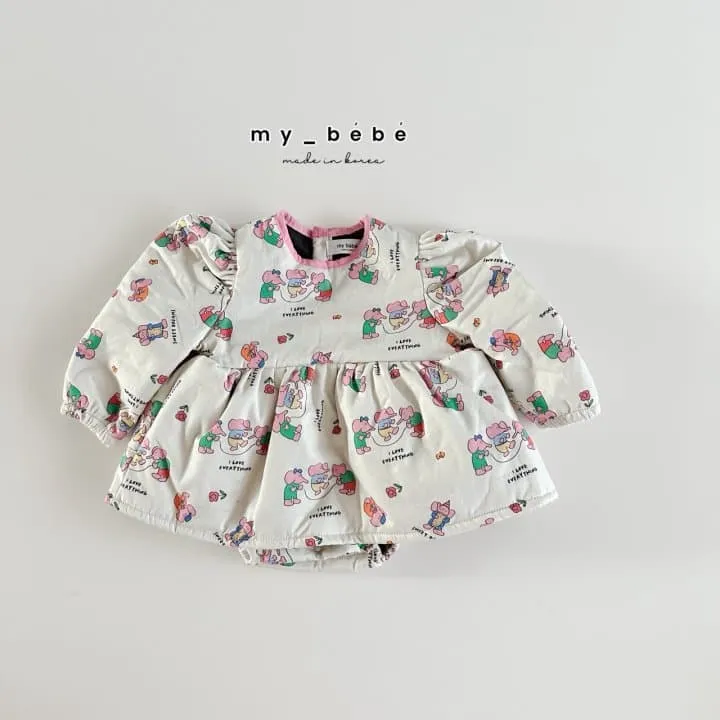 My Bebe - Korean Baby Fashion - #onlinebabyboutique - Petite Dress Suit - 4