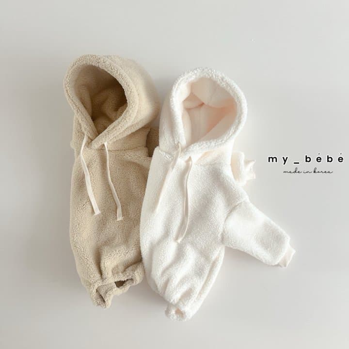 My Bebe - Korean Baby Fashion - #onlinebabyshop - Reversible Hooded Suit - 3