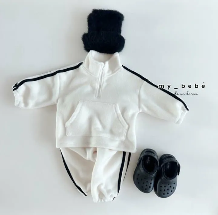 My Bebe - Korean Baby Fashion - #onlinebabyshop - Tape Anorak - 5