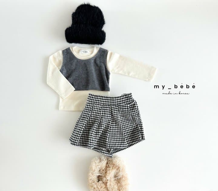 My Bebe - Korean Baby Fashion - #smilingbaby - Vivian Skirt Pants - 11