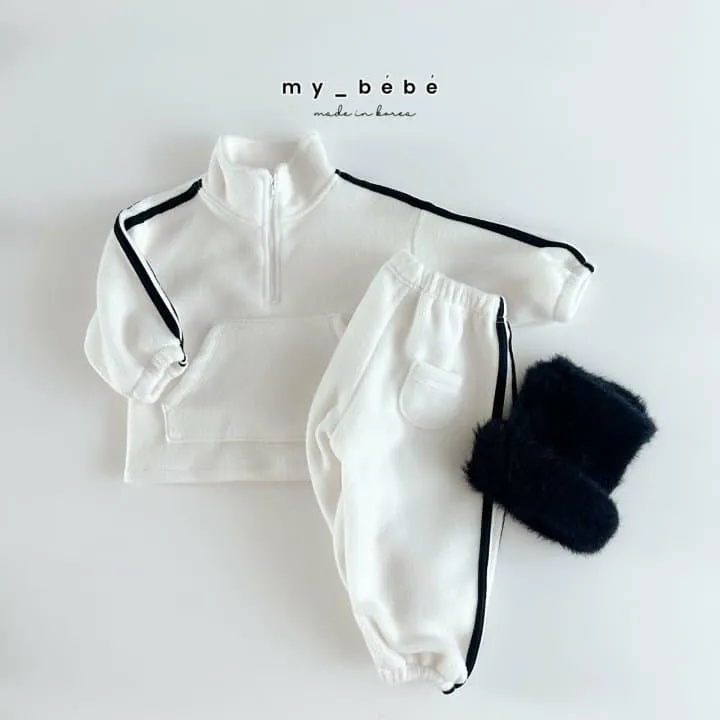 My Bebe - Korean Baby Fashion - #smilingbaby - Tape Anorak - 6