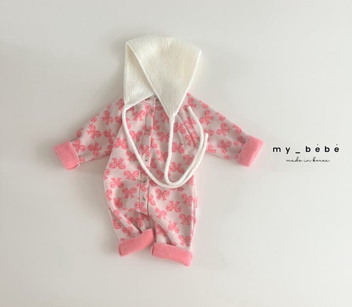 My Bebe - Korean Children Fashion - #childofig - Cape Bonnet - 8