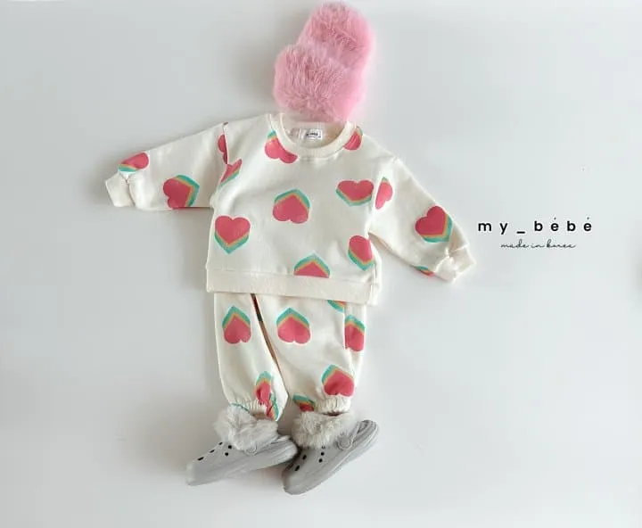 My Bebe - Korean Children Fashion - #discoveringself - Printed Set - 3