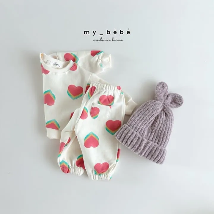 My Bebe - Korean Children Fashion - #discoveringself - Printed Set - 4