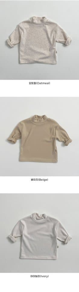 My Bebe - Korean Children Fashion - #kidsshorts - Mocha Bon Bon Turtleneck - 12