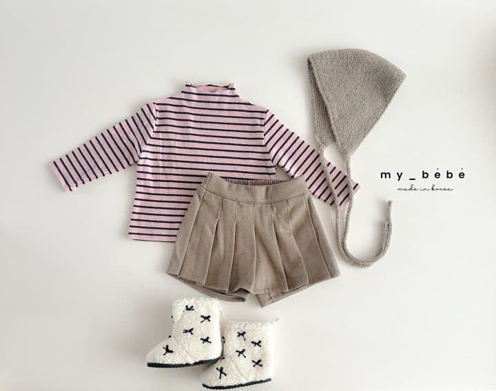 My Bebe - Korean Children Fashion - #minifashionista - Half Turtleneck - 11