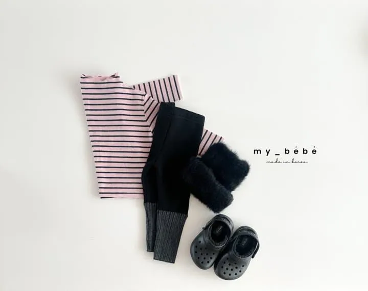 My Bebe - Korean Children Fashion - #toddlerclothing - Warmer Leggings - 8