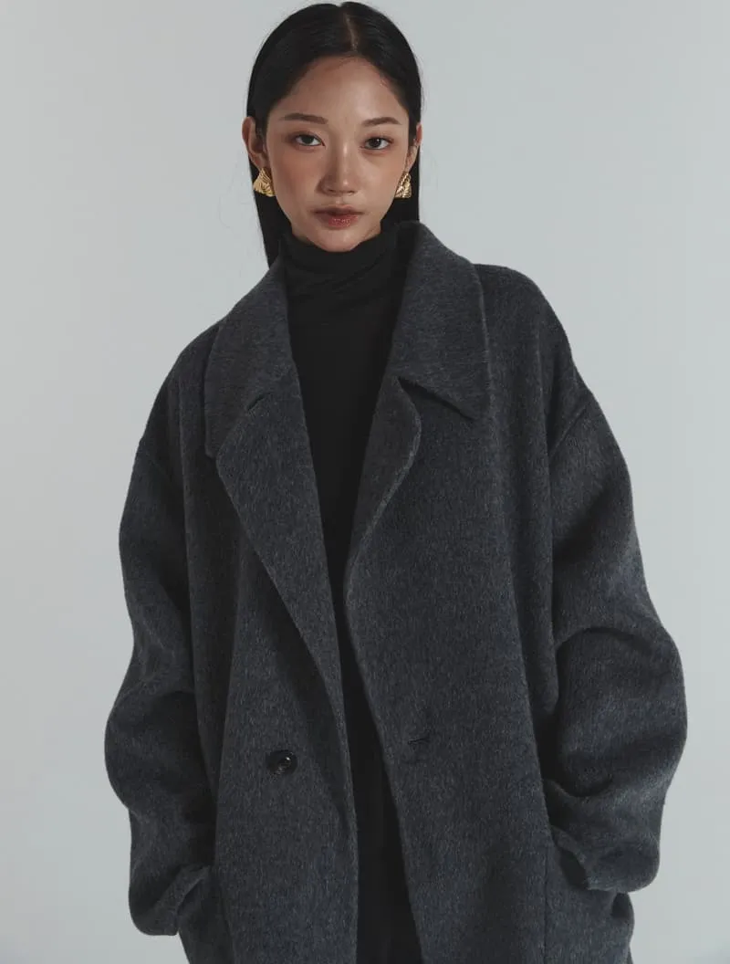 Neroli36 - Korean Women Fashion - #momslook - Handmade Wool Coat - 7