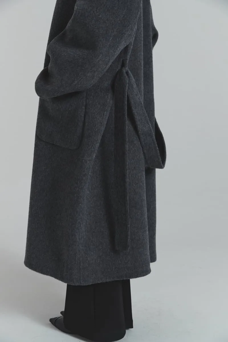 Neroli36 - Korean Women Fashion - #momslook - Handmade Wool Coat - 9