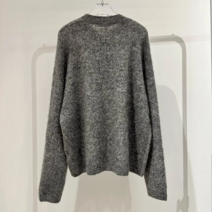 Neroli36 - Korean Women Fashion - #momslook - Super Mohair Knit Sweater - 3