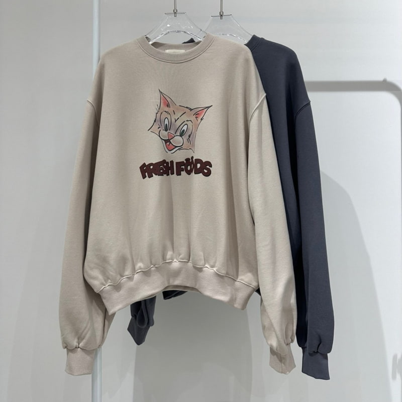 Neroli36 - Korean Women Fashion - #romanticstyle - Cat Sweatshirts