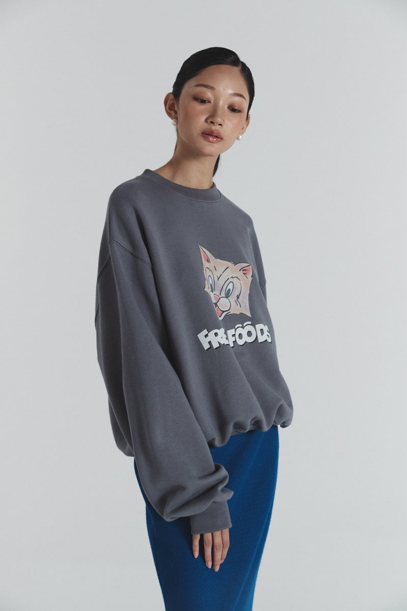 Neroli36 - Korean Women Fashion - #thatsdarling - Cat Sweatshirts - 4