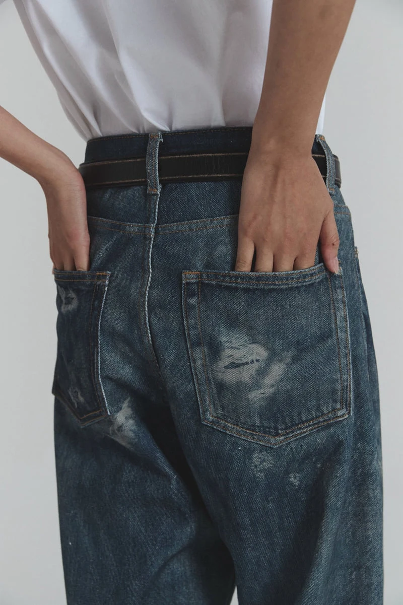 Neroli36 - Korean Women Fashion - #womensfashion - Digital Denim Pants - 11