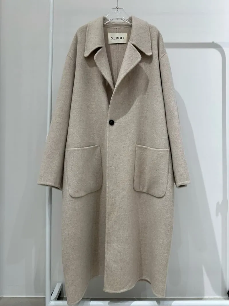 Neroli36 - Korean Women Fashion - #womensfashion - Handmade Wool Coat - 2