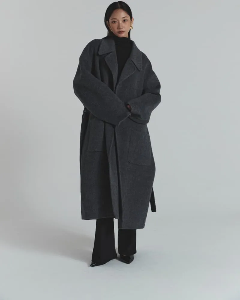 Neroli36 - Korean Women Fashion - #womensfashion - Handmade Wool Coat - 6