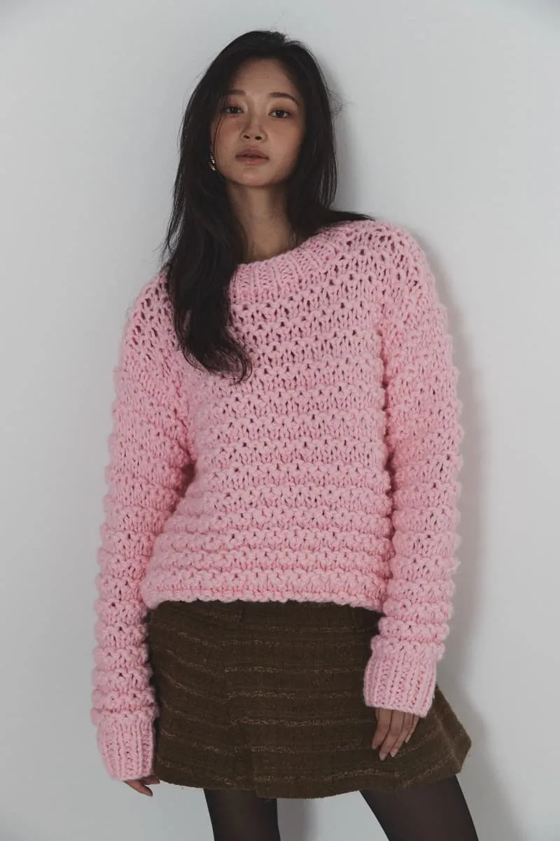 Neroli36 - Korean Women Fashion - #womensfashion - Handmae Knit Sweater - 7