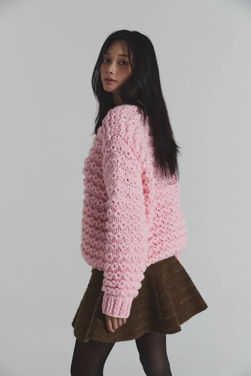 Neroli36 - Korean Women Fashion - #womensfashion - Handmae Knit Sweater - 9