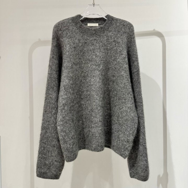 Neroli36 - Korean Women Fashion - #womensfashion - Super Mohair Knit Sweater - 2