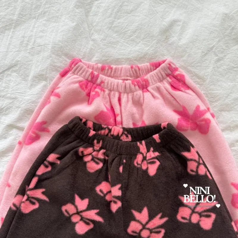 Ninibello - Korean Baby Fashion - #babyboutiqueclothing - Nini Fleece Pants - 5