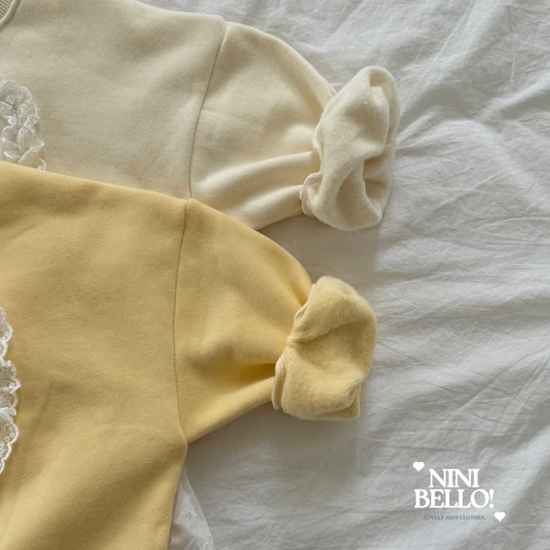 Ninibello - Korean Baby Fashion - #babyboutiqueclothing - Melody Lace Sweatshirt - 4