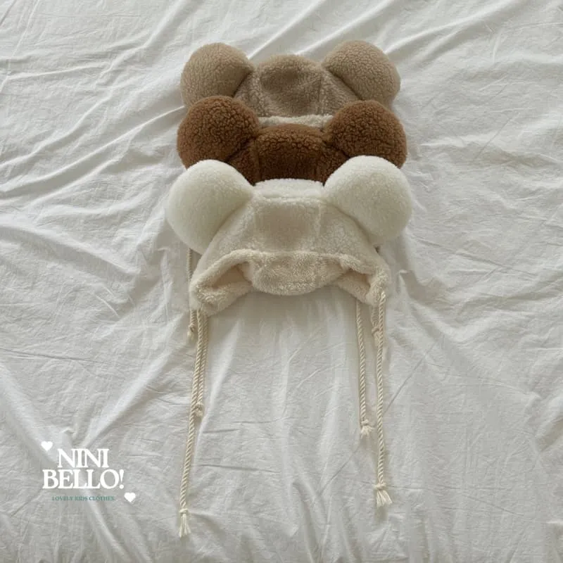 Ninibello - Korean Baby Fashion - #babyfashion - Bear Winter Hat