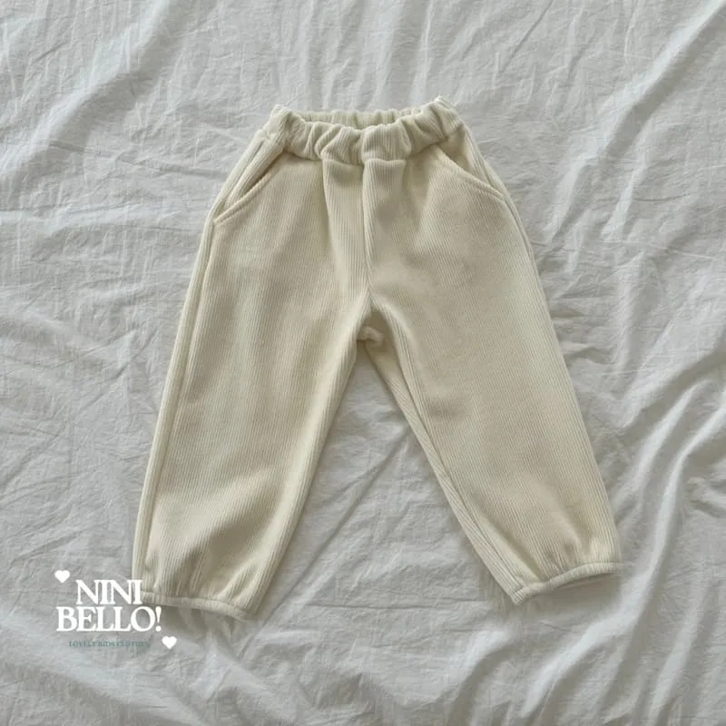 Ninibello - Korean Baby Fashion - #babyfashion - Cozy Veloa Pants - 5