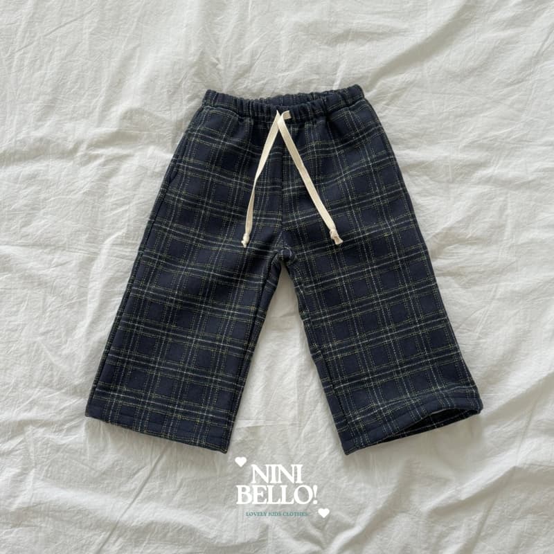 Ninibello - Korean Baby Fashion - #babygirlfashion - Merry Check Pants - 5