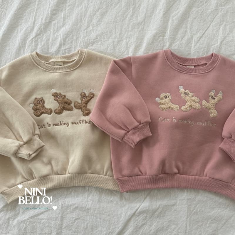 Ninibello - Korean Baby Fashion - #babygirlfashion - Cat Friends Sweatshirt - 4