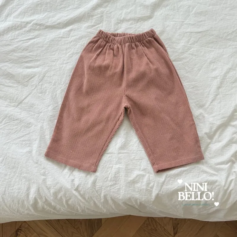 Ninibello - Korean Baby Fashion - #babyoninstagram - Mood Corduroy Pants - 3